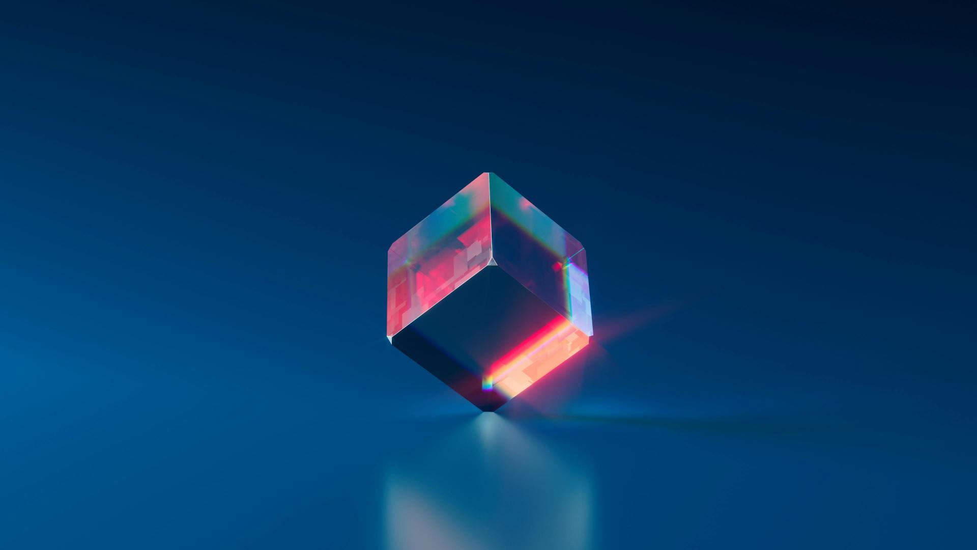 Image illustrating blockchain core principles like decentralization and immutability